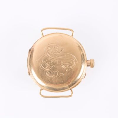 an image of a gold pocket watch on a white background