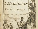 un vieux livre sur lequel figure l'image d'un homme assis par terre