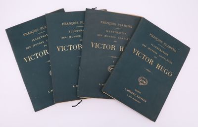 quatre exemplaires de la première édition du livre de Victor Hugo