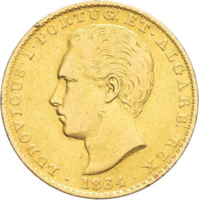l'image d'une pièce d'or représentant le profil d'un homme