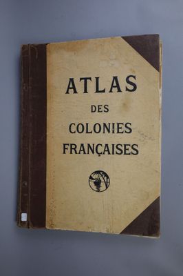 atlas des colonies francaisees, french edition, first edition, first printing, first printing, first printing, first printing, first printing, first printing