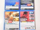 four blu - rays that are sitting on a table
