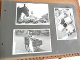 des photos d'un homme à vélo et d'une femme à vélo