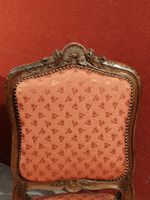 Suite de six chaises en noyer mouluré et sculpté, modèle à l… (photo 5)