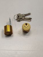 YALE - Cylindre de serrure rond double en laiton - Pour serr… (photo 2)