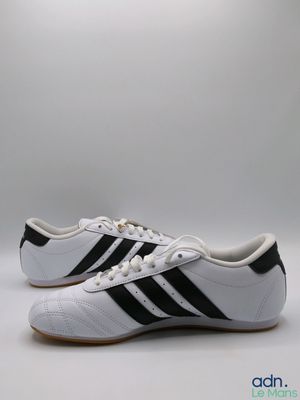 adidas superstar leather trainers - white / black / gum
