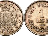 a coin with the image of a coat of arms on it