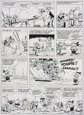 an image of a comic strip with a cartoon of a man and a woman