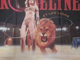 Affiche française du film « Le Dr Chelyne et les lions »