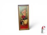 a picture of a picture of a vase of flowers