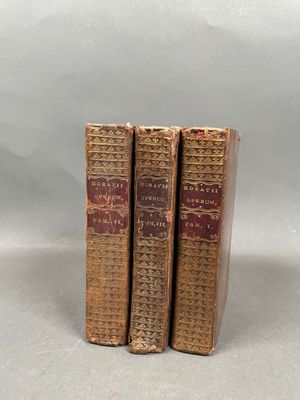 SANADON Les poësies d'Horace, avec la traduction française d…