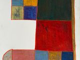 un dessin représentant la lettre « e » composée de blocs colorés