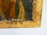 une image d'un tableau représentant une femme tenant un enfant dans ses bras