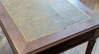 Table bureau, rectangulaire en bois de placage, bronze doré … (photo 4)