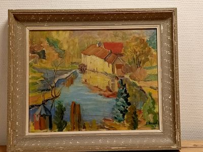 une image d'un tableau accroché au mur