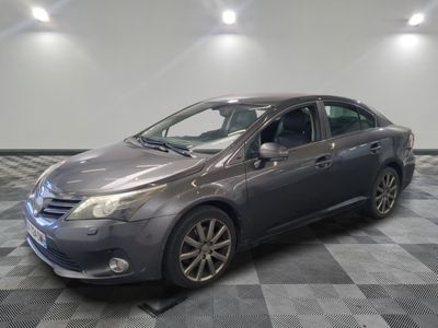 the toyota corollant is parked in a clean room