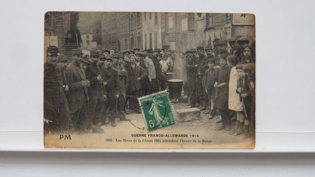GFA PM 1893. Les Bleus de la classe 1914 attendant l’heure de la ...