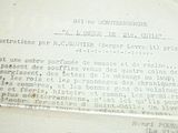 une feuille de papier sur laquelle on peut écrire