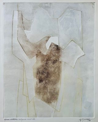 une image d'un tableau représentant un homme avec un chapeau sur la tête