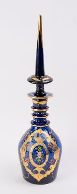 Empire Ottoman, Manufacture de Beykoz, Grand vase en verre t…