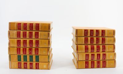 EX-LIBRIS - Réunion de onze ouvrages regroupant des classiqu…
