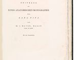 un livre ouvert avec un titre en noir et blanc