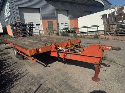 Rem Fournier Remorque Plateau Pb10d13l - 1 Essieu - Ptac 10,…