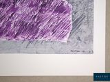 a picture of a piece of art that is on a table
