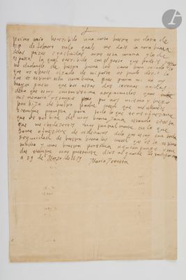 une feuille de papier sur laquelle on peut écrire, posée sur une table
