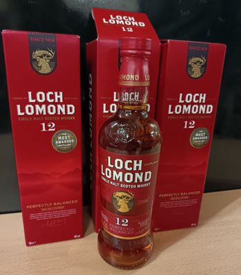 Loch Lomond, whisky single malt écossais de 12 ans d'âge
