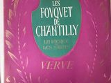 the cover of the book les fouquets de chantilly is shown