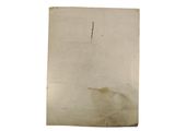 a piece of paper that has been left on the table