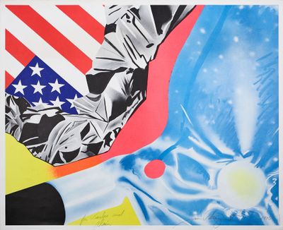 James ROSENQUIST (1933-2017) "Flamingo Capsule"