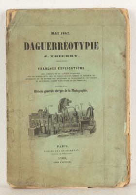 THIERRY (J.). Mai 1847. Daguerréotypie.
