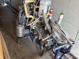 a machine that is sitting inside of a building