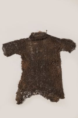 Haubert, cotte de maille. Maille type grains d’orge. - Photo 1