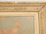a picture of a painting on the wall of a room
