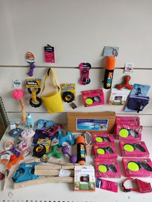 a lot of toys that are on the table
