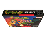 a box that has a video game inside of it