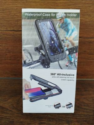 emballage d'un étui étanche pour support de téléphone portable