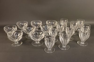 Dans le goût de BACCARAT modèle Talleyrand. Partie de servic…