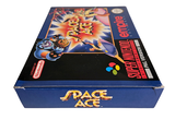 a box with a video game on it on a white surface