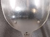 a spoon that is sitting on top of a table