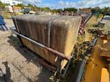 a large piece of concrete sitting on a trailer