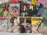 a lot of comic books on the table