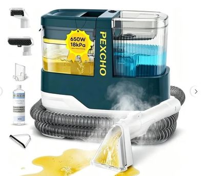 a vacuum that is being used to clean the floor