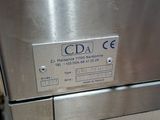 a stainless steel dishwasher that is sitting on a counter