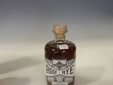 a bottle of liquor that is sitting on a table
