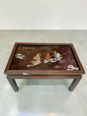 CHINE - XXème siècle Paire de petites tables basses en bois,…