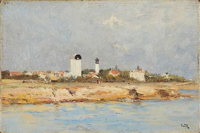 IWILL, Marie Joseph Leon Clavel dit, huile sur toile cartonn…